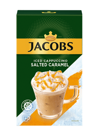jacobs iced cappuccino salted caramel