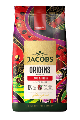 10021128 Jacobs Origins  Laos  India 1 kg Bag Standing V5 PRD v01